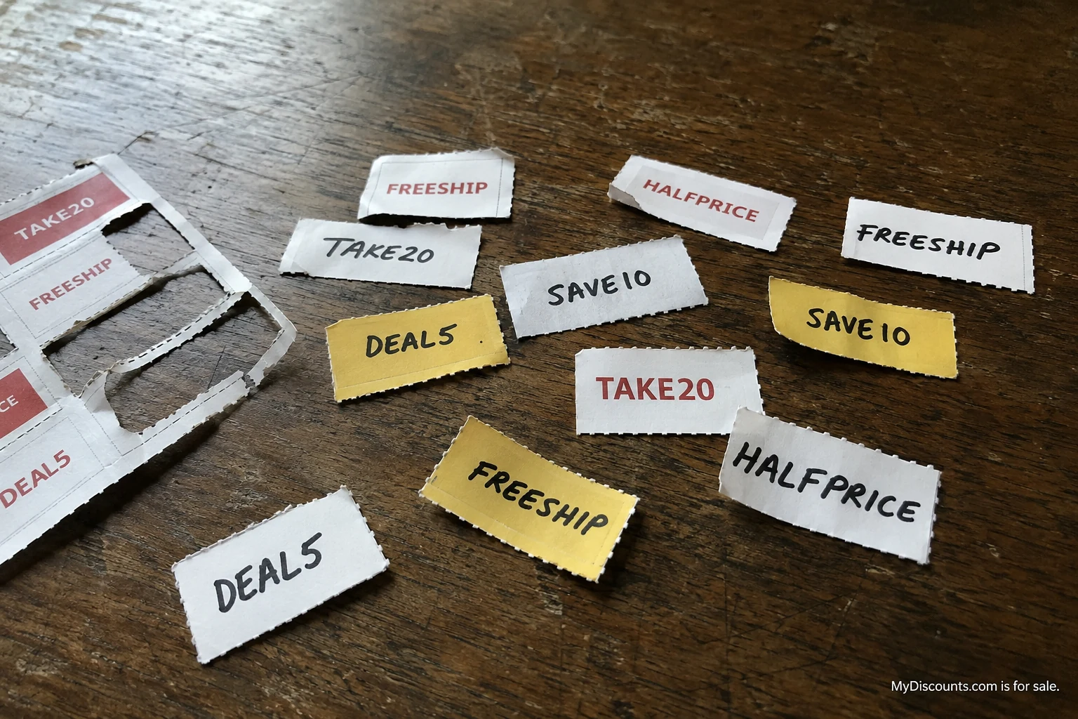 Coupon and deals guide