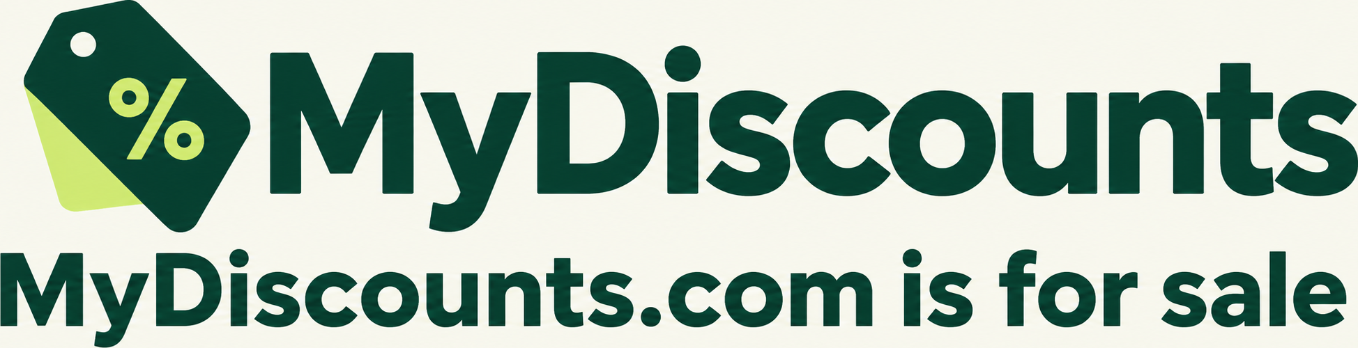 MyDiscounts. MyDiscounts.com is for sale